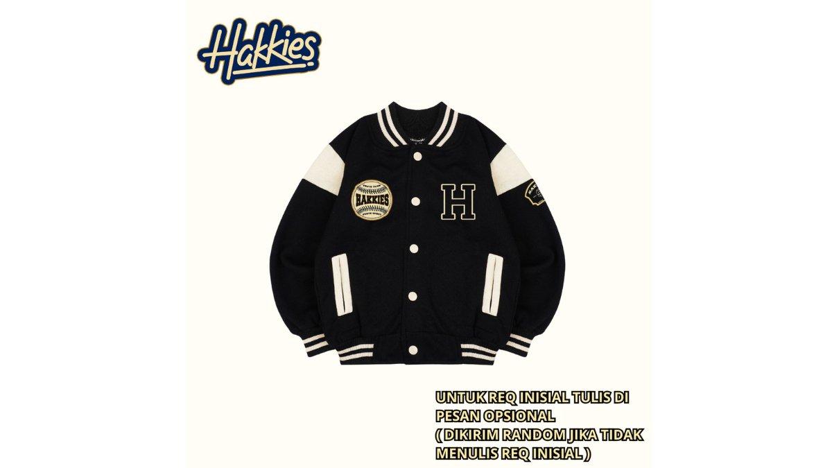 HAKKIES Jaket Varsity Anak Baseball Baru Umur 1-12 THN 