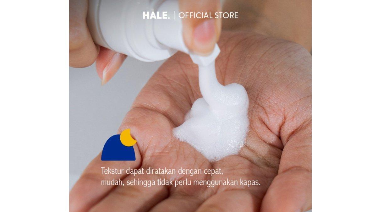 HALE Overnight Glow Exfoliating Mousse Solution