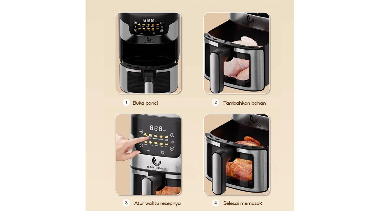 HAN RIVER Air Fryer 650W