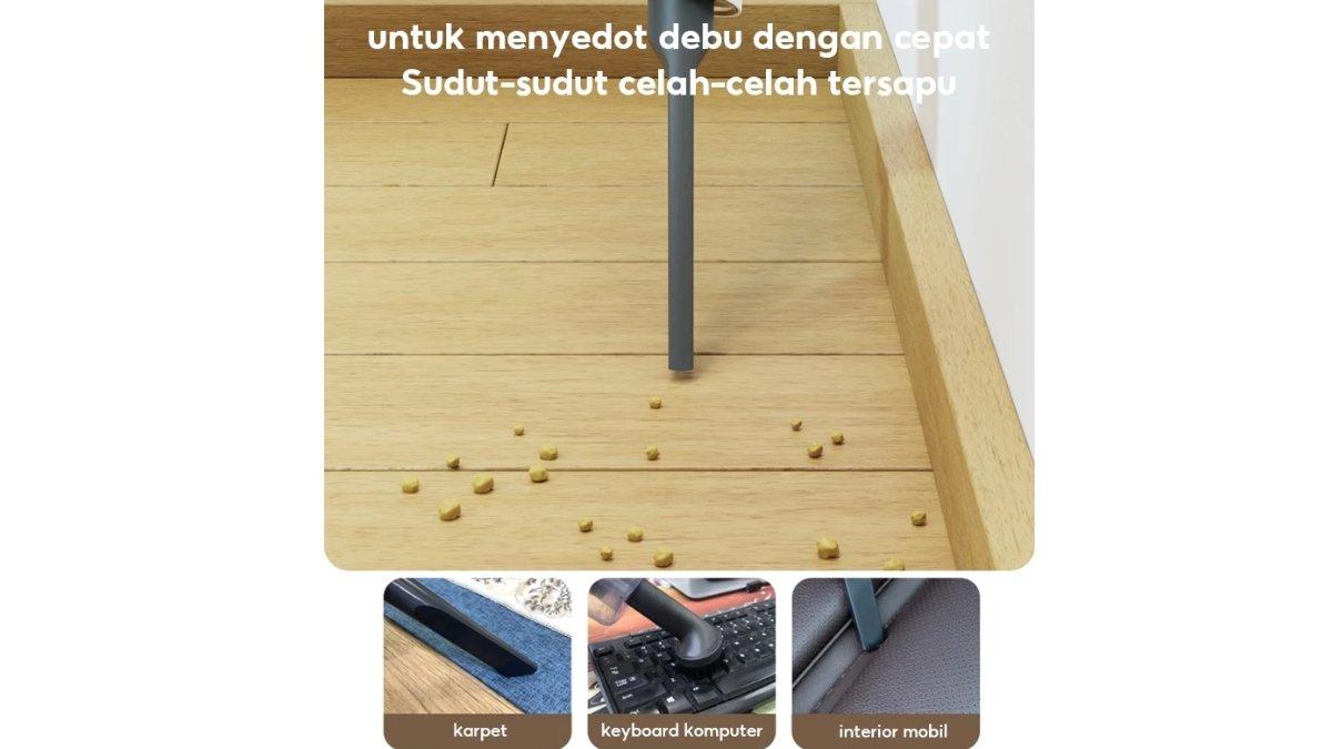 HAN RIVER Vacum Cleaner Multifungsi 5 In 1 hadir dengan banyak keunggulan.