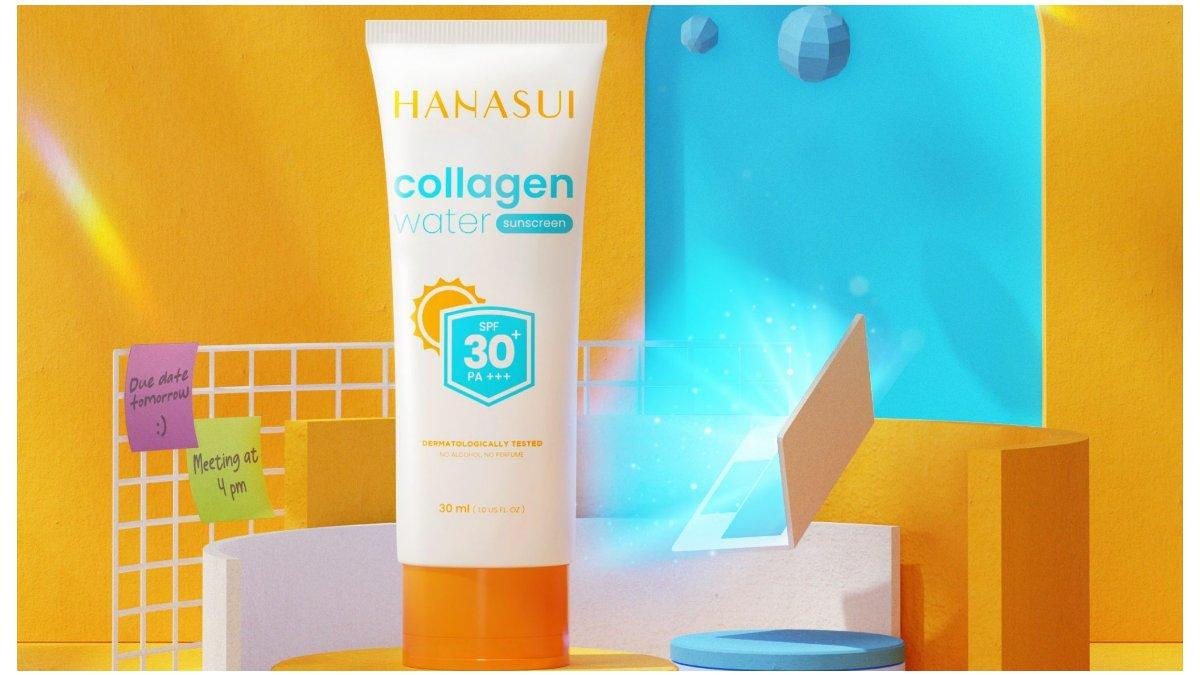 HANASUI Collagen Water Sunscreen SPF 30
