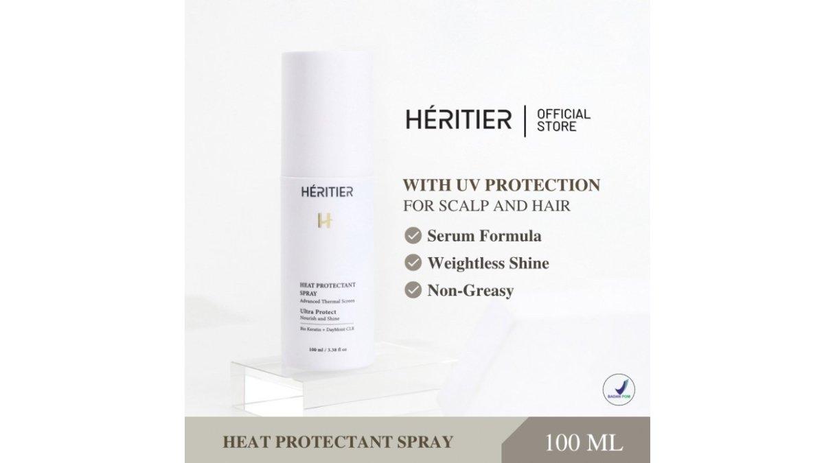 HERITIER Heat Protection Spray UV Protection for Scalp and Hair
