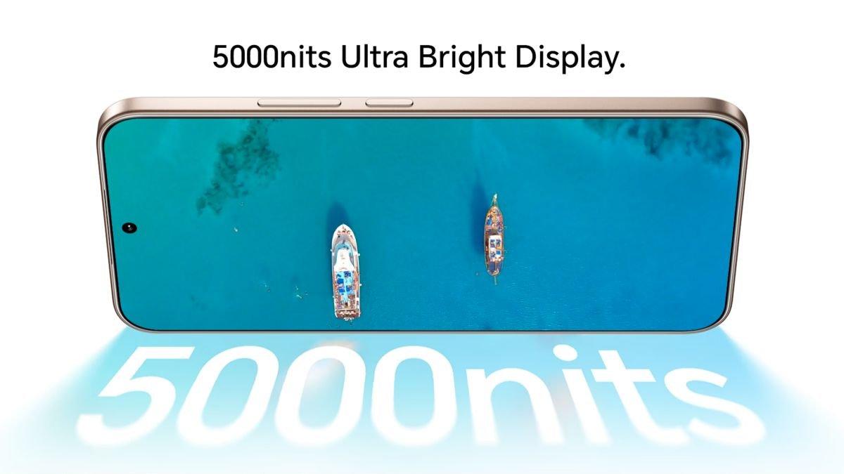 Ilustrasi layar HONOR 400