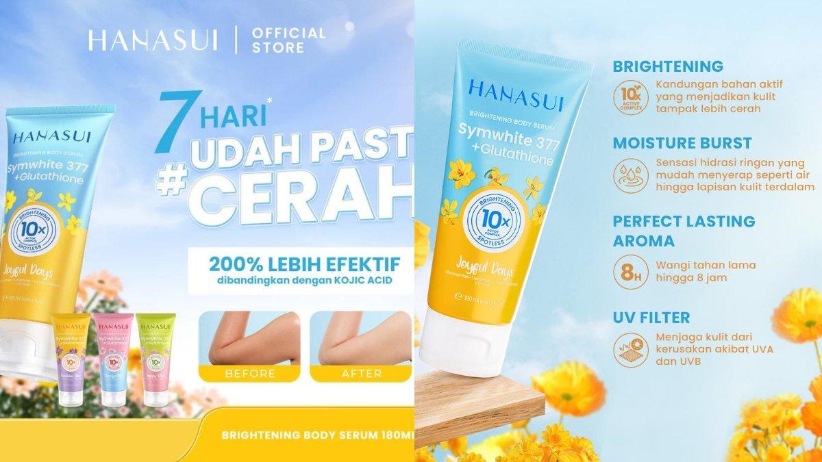 Hanasui Brightening Body Serum