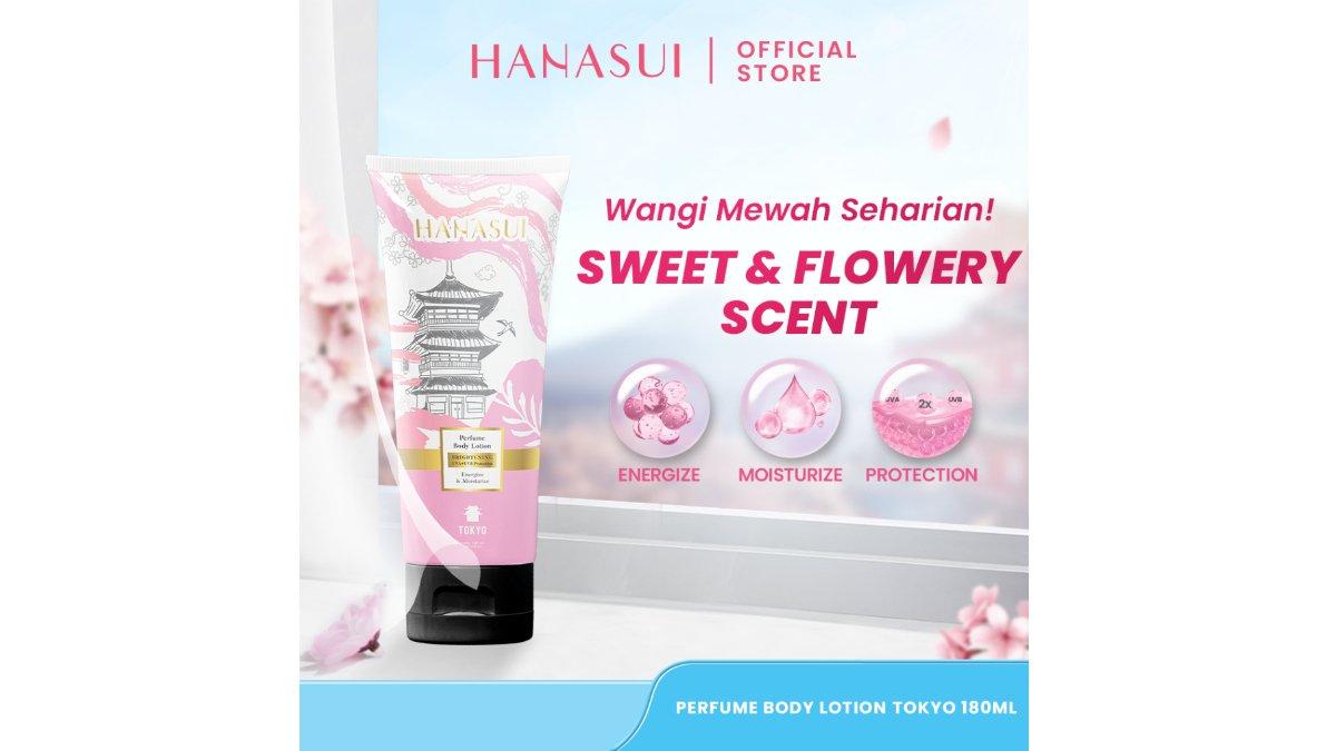Hanasui Brightening Perfume Body Lotion-Tokyo