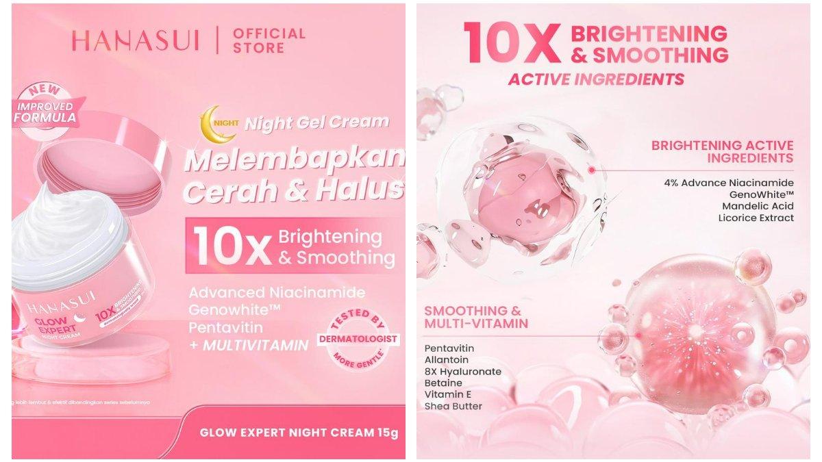 Hanasui Glow Expert Night Cream