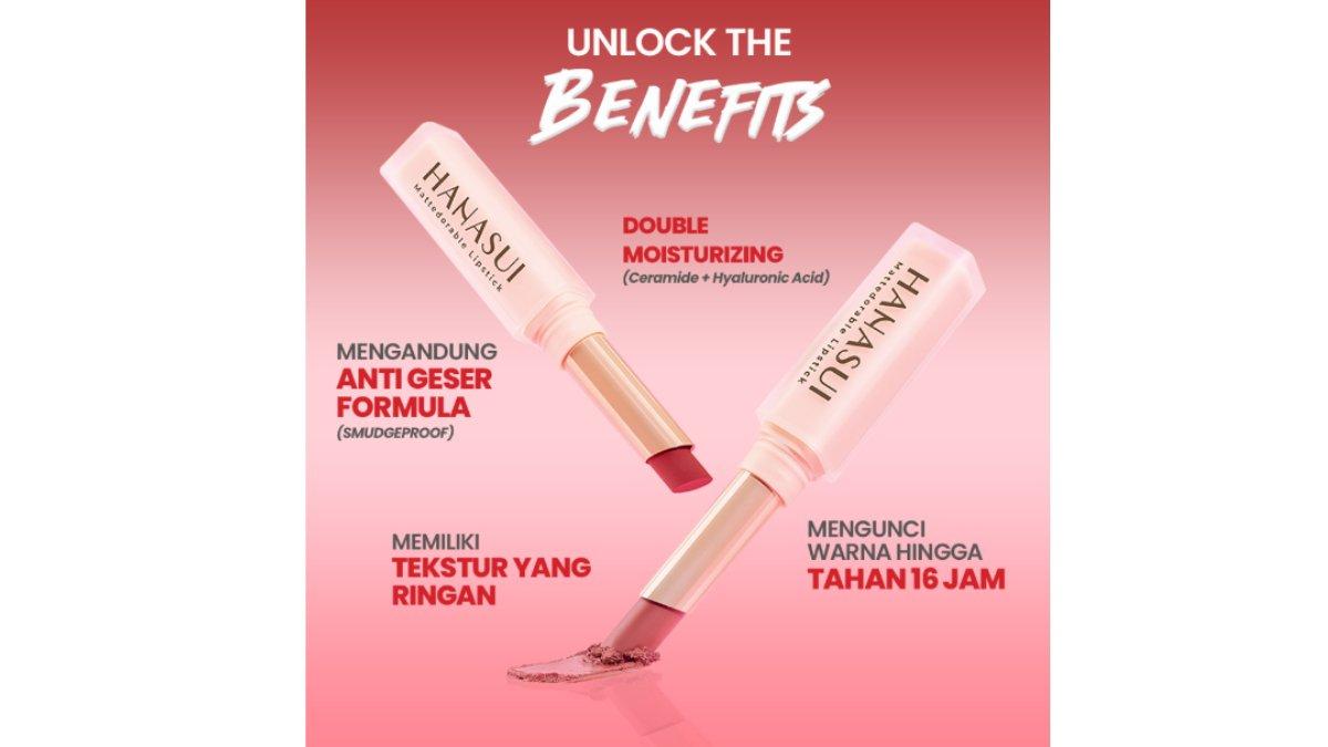 Hanasui Mattedorable Lipstick