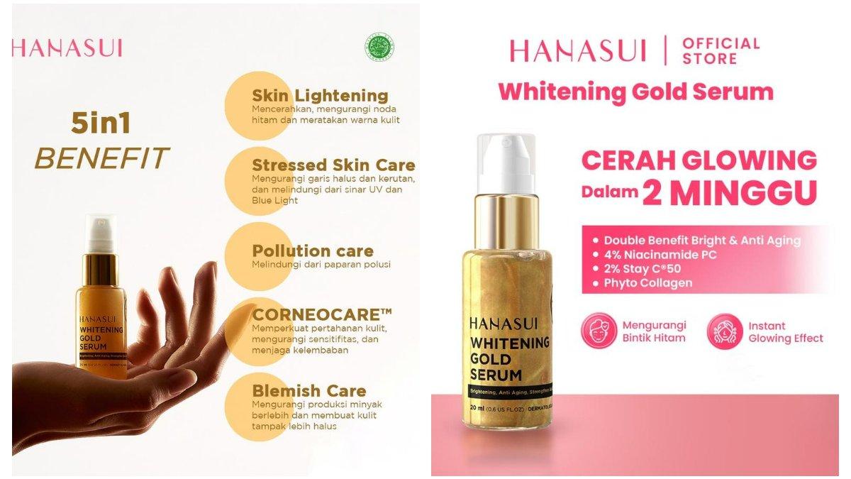 Hanasui Whitening Gold Serum