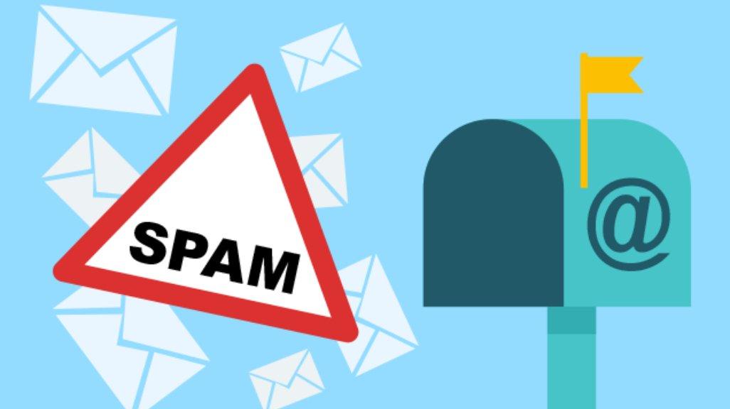 Email spam harus segera dihapus, bisa memenuhi kapasitas memori inbox email.