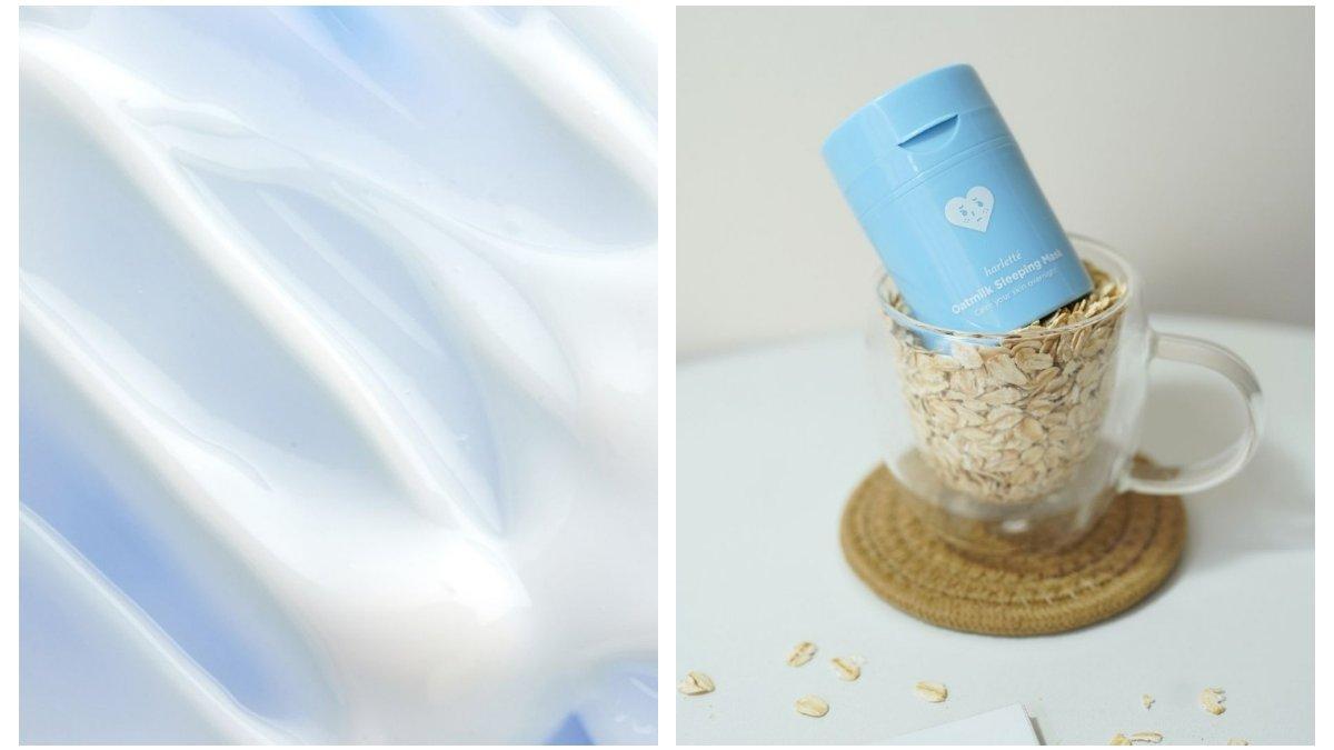 Harlette Oatmilk Sleeping Mask