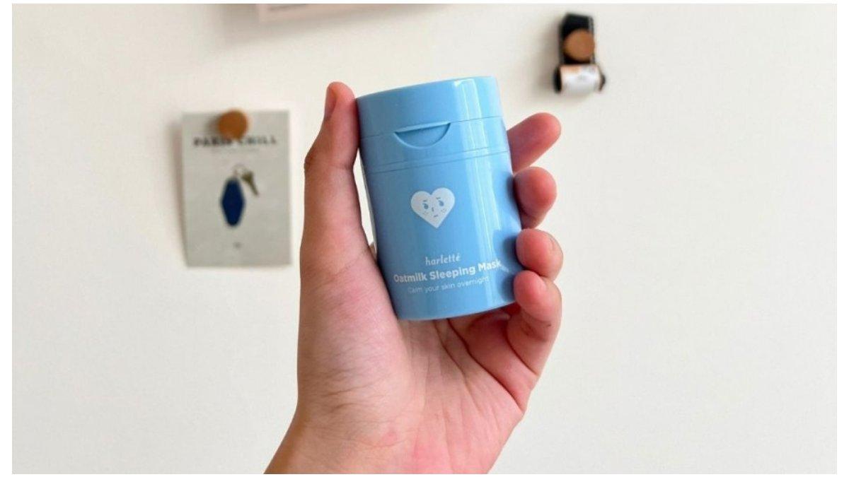 Harlette Oatmilk Sleeping Mask
