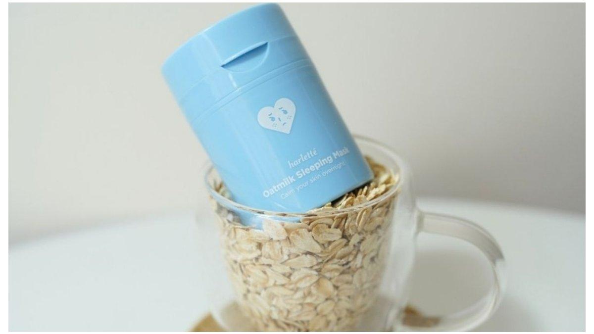 Harlette Oatmilk Sleeping Mask
