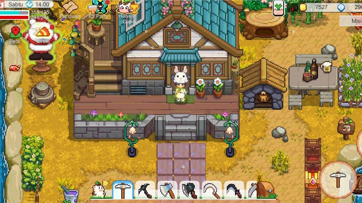 Gameplay Harvest Town