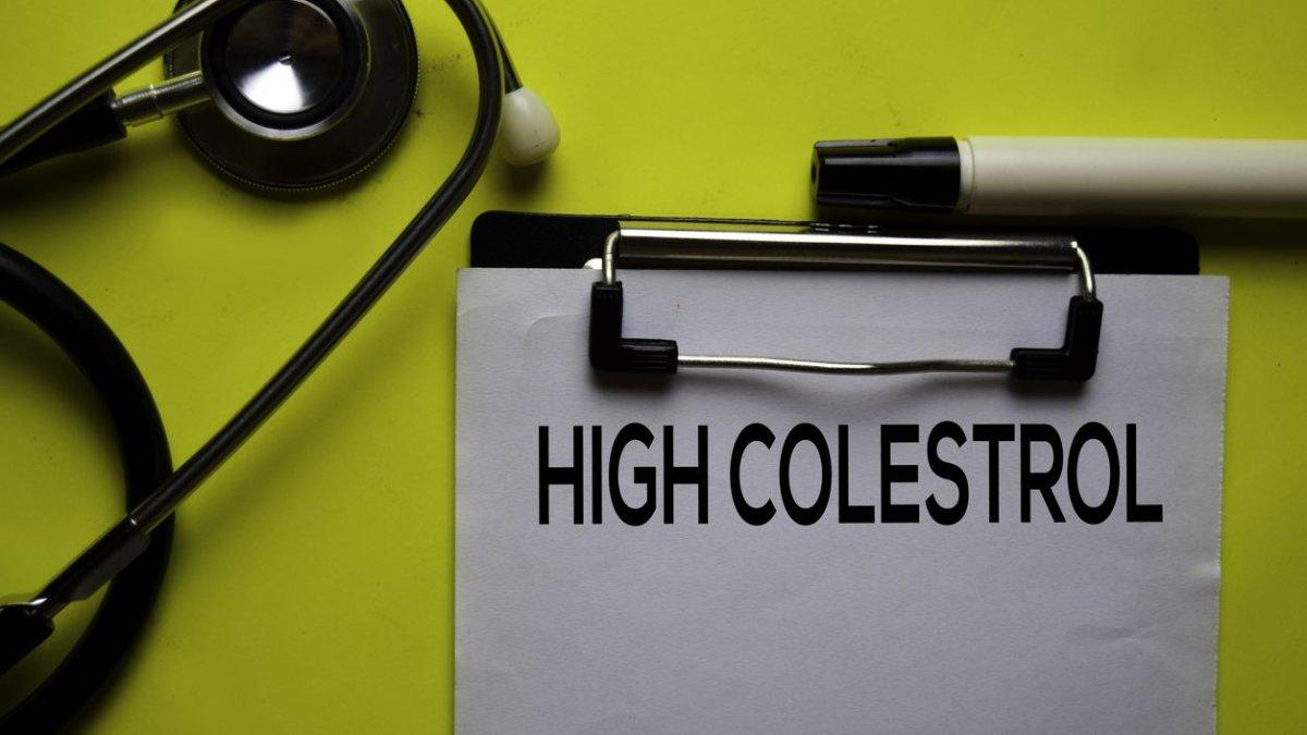 Hasil tes kolesterol tinggi