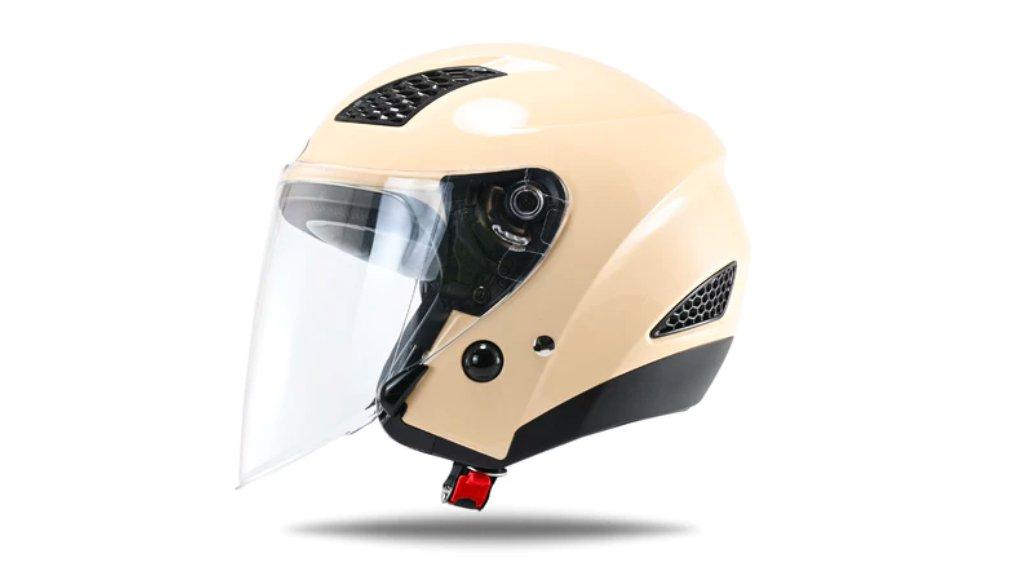 Helm Half Face Rsix Kirana Dewasa Untuk Pria Dan Wanita Hijab Friendly SNI