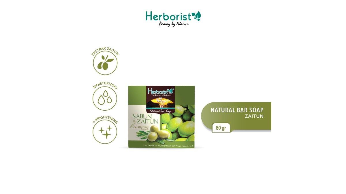 Herborist Natural Bar Soap Zaitun