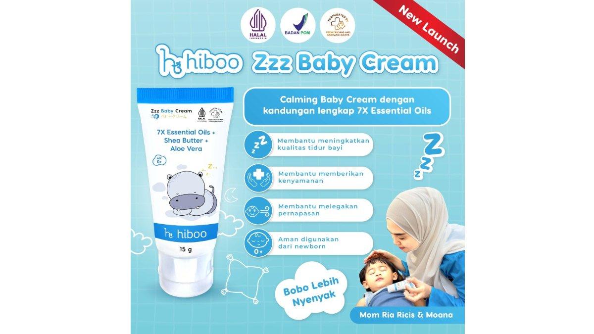 Hiboo Zzz Deep Sleep Baby Cream 15 gr 7X Essential Tidur & Kolik