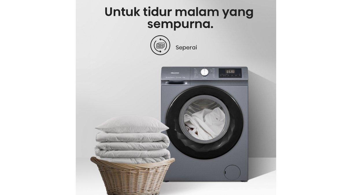 Hisense Mesin Cuci WF105N1 10.5 kg