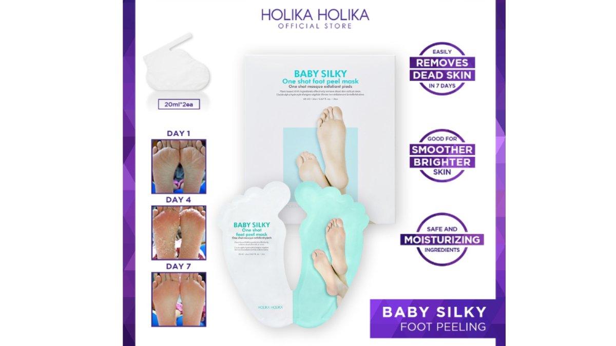 Holika Holika Baby Silky One Shot Foot Peel Mask