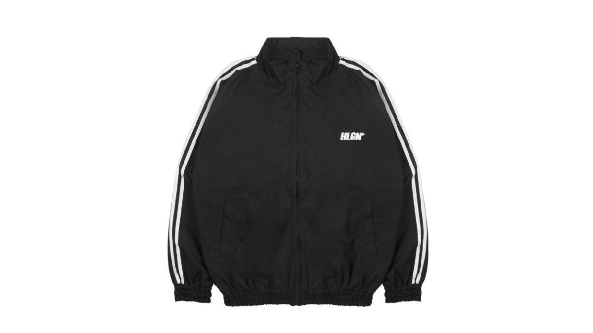 Hooligans Jacket Tracktop Linea Lyte Black