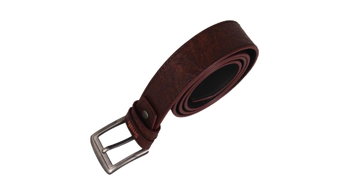 House of Smith Ikat Pinggang Pria - Alver Crazo S Brown