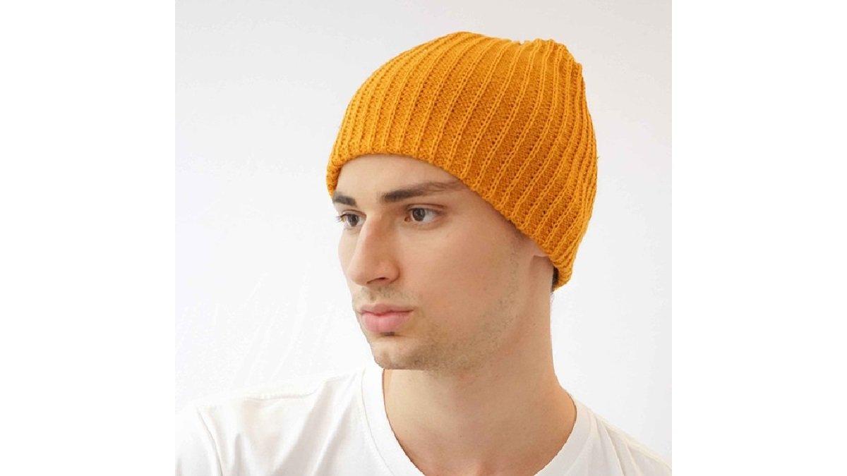 Houseofcuff Topi Kupluk Rajut Beanie Hat Polos Topi Gunung Mustard