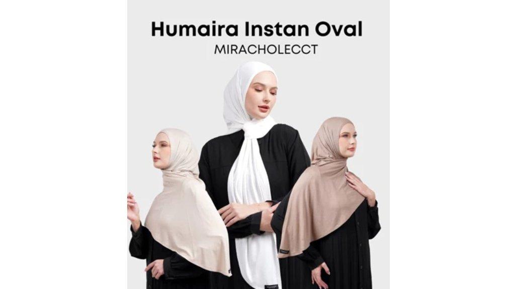 Humaira Instan Oval Miracholecct Cotton Cooltech