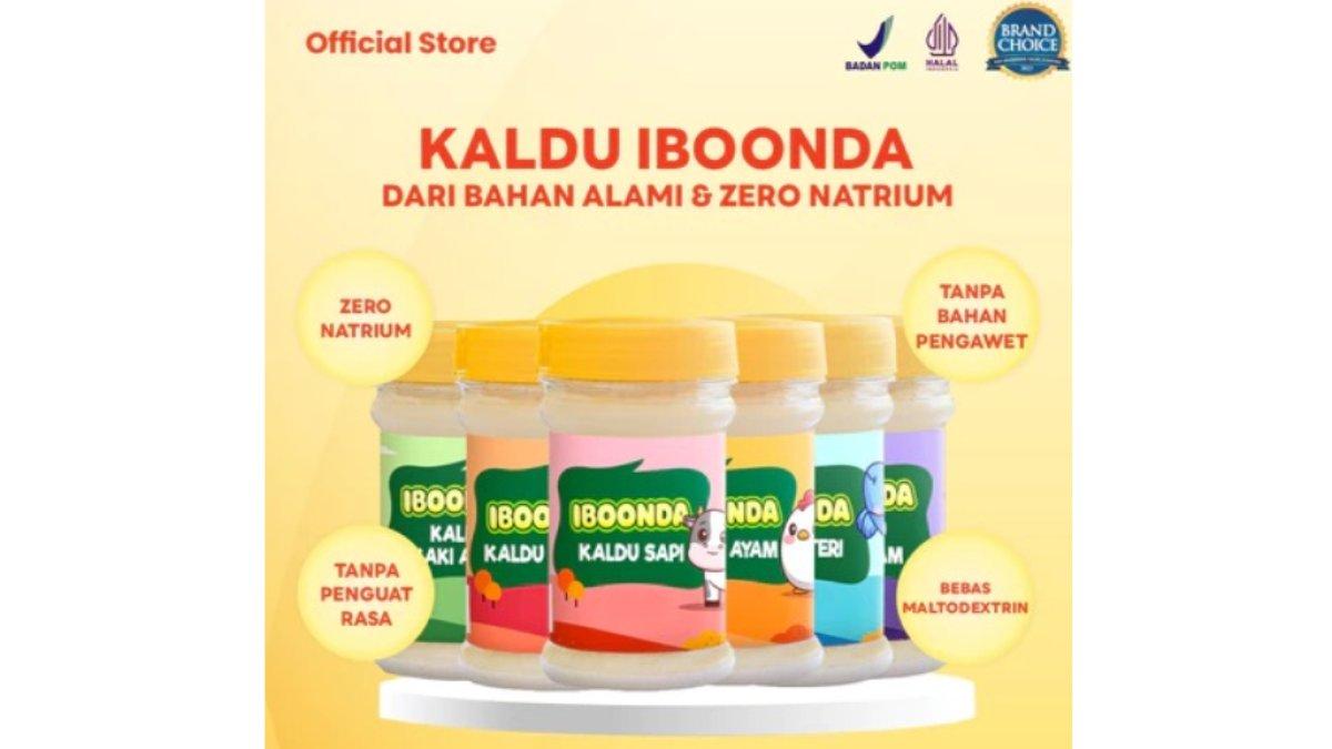 IBOONDA Kaldu Keluarga dan Anak Tanpa Penguat Rasa Tanpa Pengawet Tanpa Pewarna