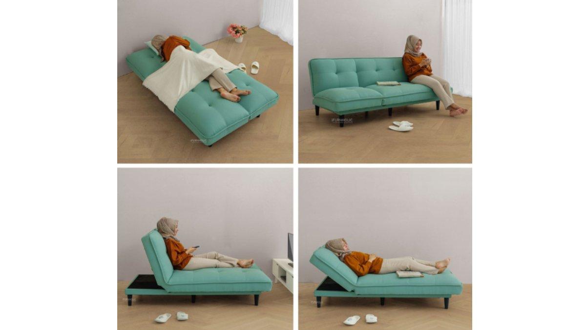 IFURNHOLIC Gerry 2 Way Sofa Bed