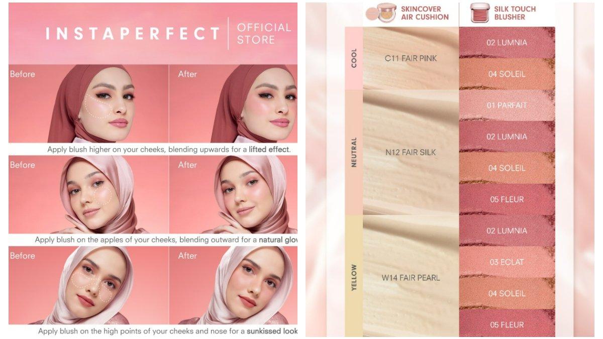 INSTAPERFECT Silk Touch Blusher