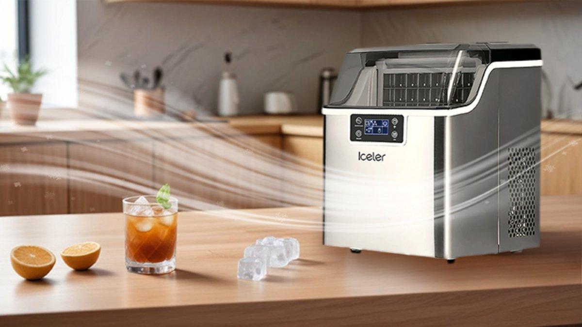 Iceler Mesin Es Cube Pembuat Es Batu 30kg ICR-30CG.