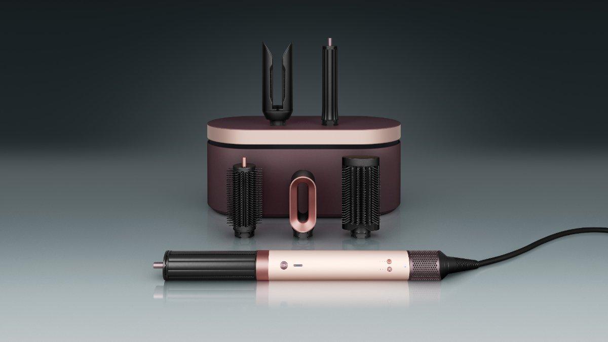 Ilustrasi Airwrap Co-anda 2x™ dari Dyson, hadir sebagai generasi terbaru.