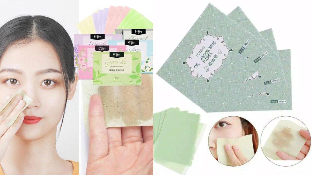 Ilustrasi Oil blotting Paper