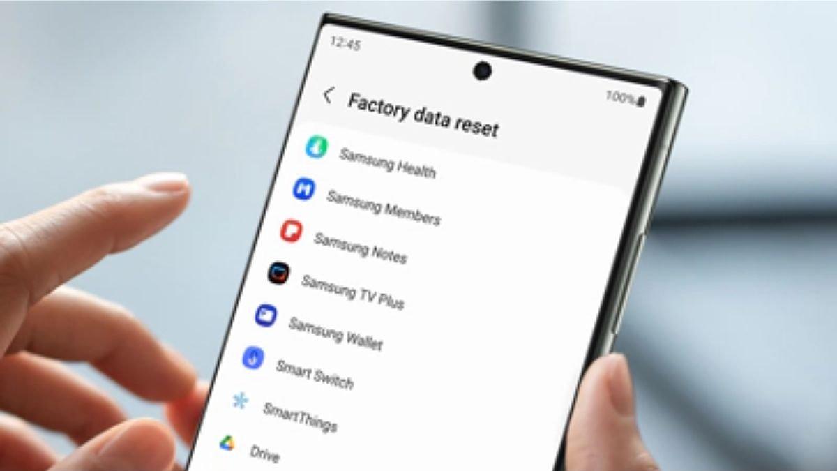 Ilustrasi reset HP SAMSUNG ke setelan pabrik