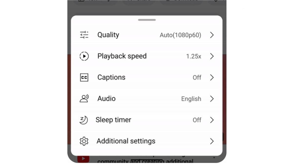 Ilustrasi fitur Sleep Timer YouTube