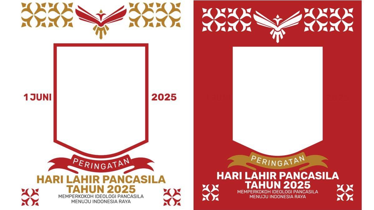 Ilustrasi Twibbon Hari Lahir Pancasila 2025