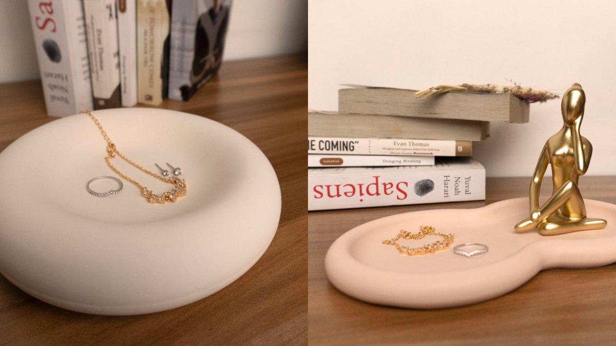 Ilustrasi beberapa produk tray dari La Verde dengan beragam pilihan desain.