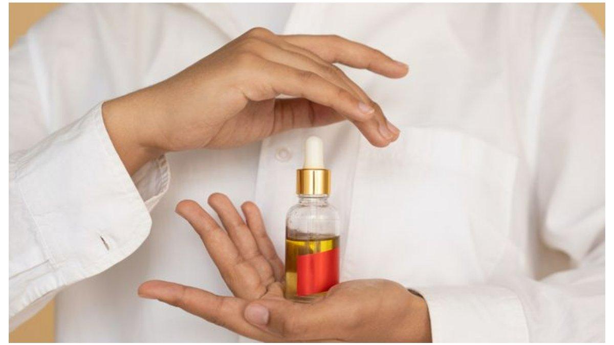 Ilustrasi skincare mengandung bahan vegan