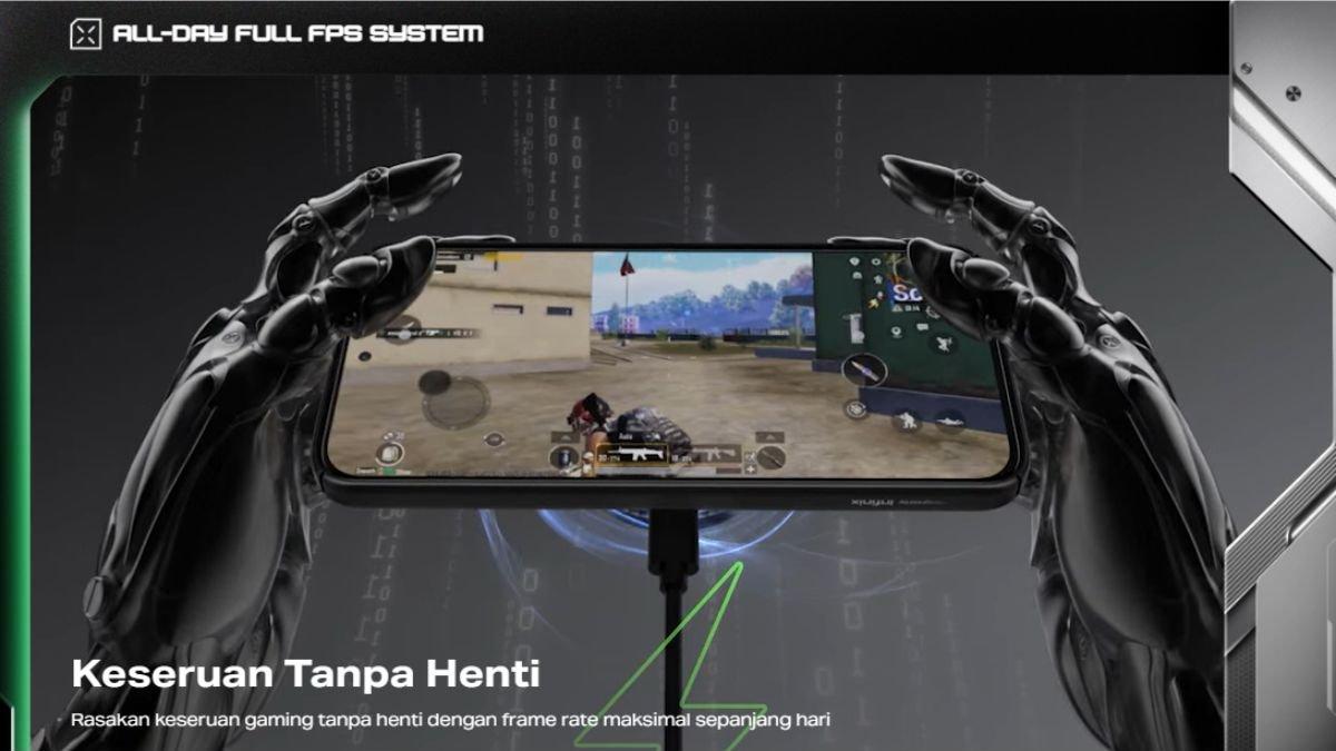 Ilustrasi pengecasan Infinix GT 30 Pro
