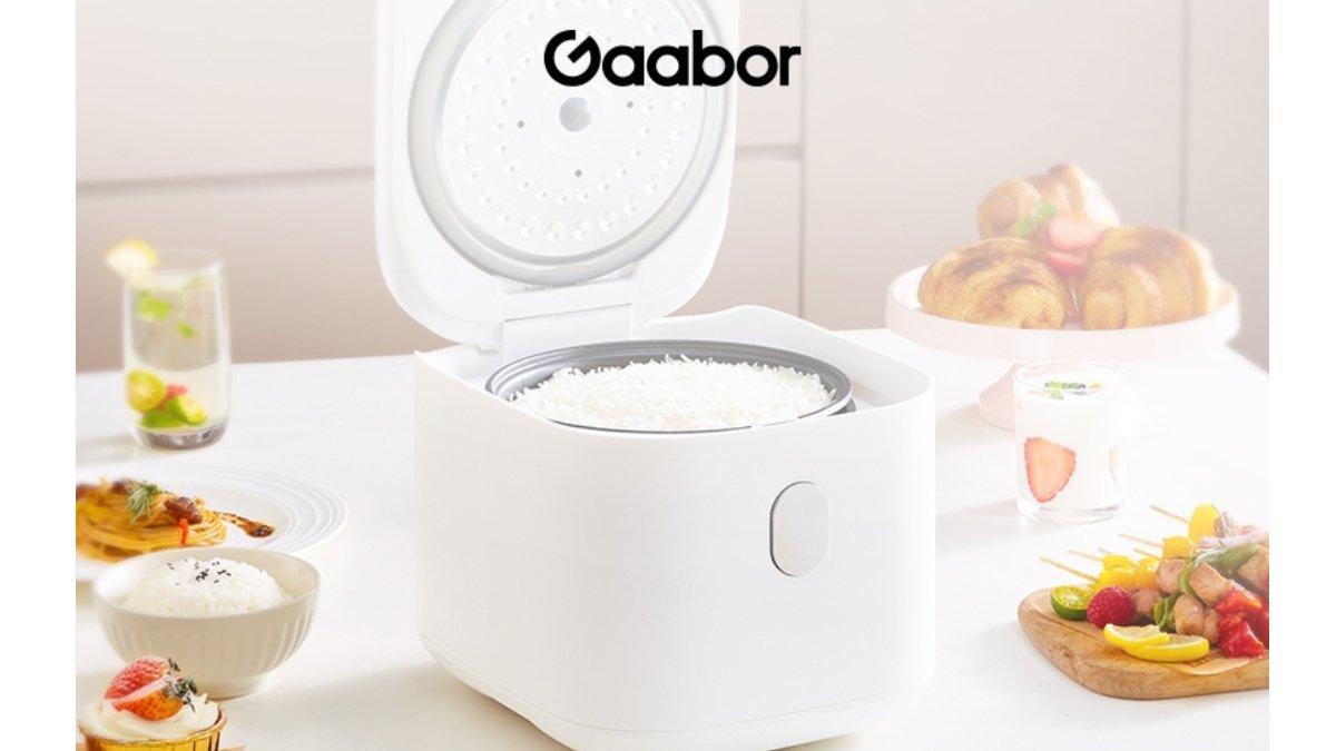 Ilustrasi penggunaan Gaabor Rice Cooker Kapasitas Nasi 1L Anti Lengket GR-S25D
