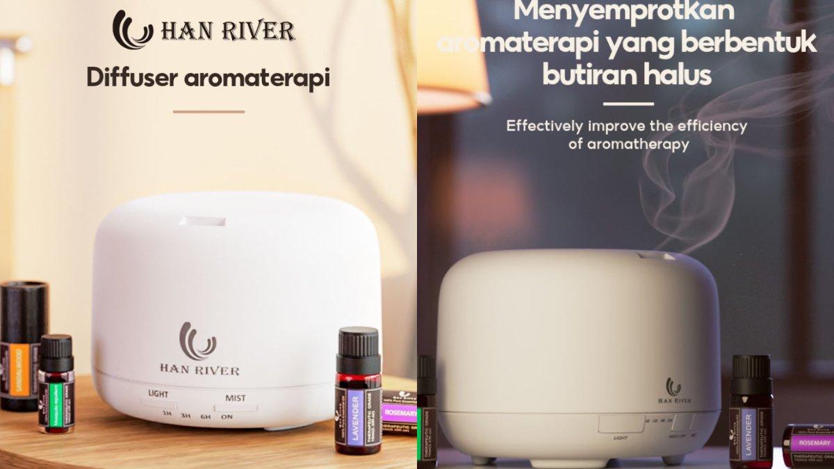 Ilustrasi penggunaan HAN RIVER Diffuser HRXXJ01.