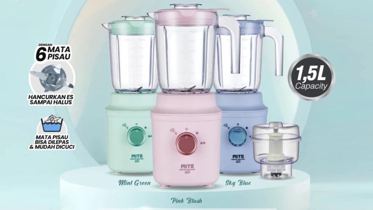 Ilustrasi penggunaan MITO MEGA BLEND PRO BL300.