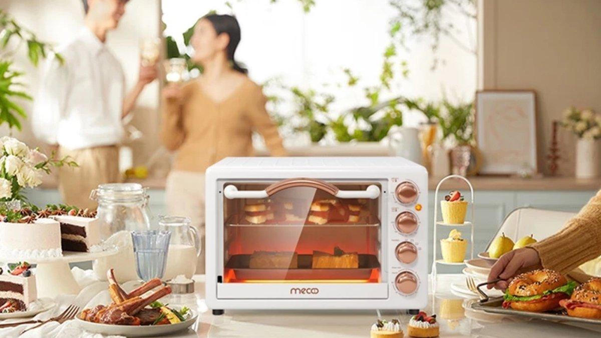 Mecoo Aesthetic Electric Oven 22 Liter
