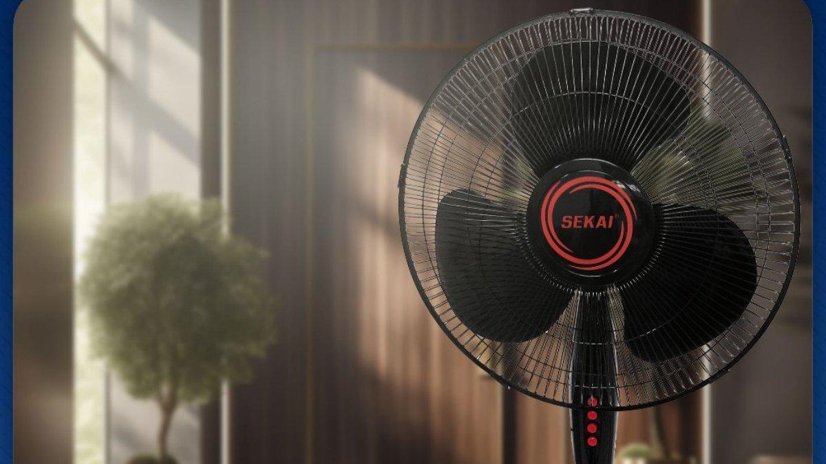 Ilustrasi standing fan dari SEKAI.