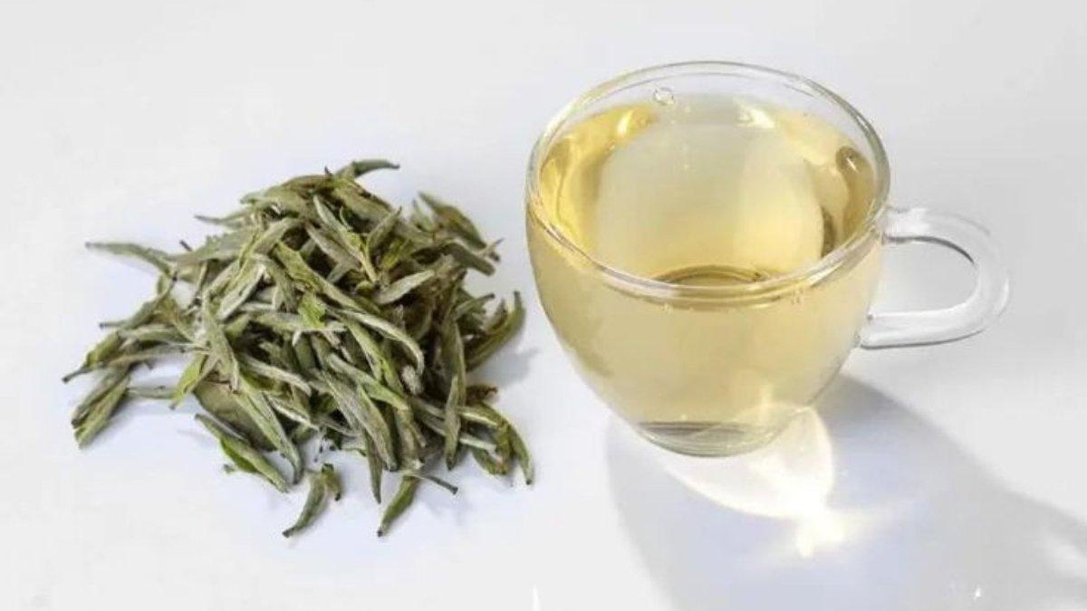 Ilustrasi teh putih yang dapat membantu menurunkan berat badan.