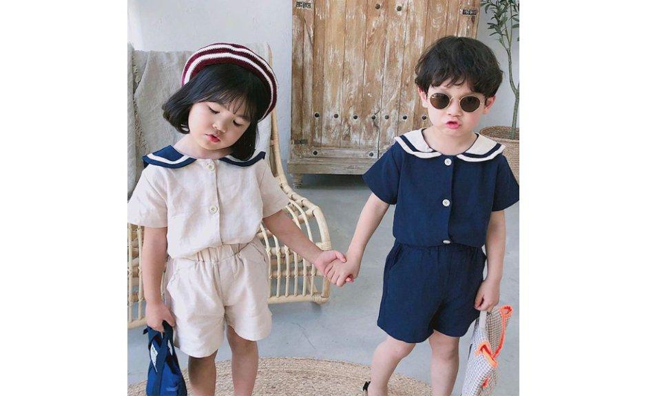Ilustrasi tips pakaian anak yang fashionable