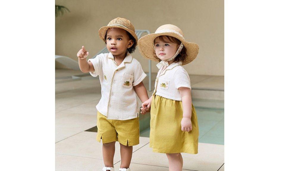 Ilustrasi tips pakaian anak yang fashionable