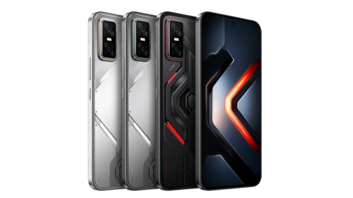 Ilustrasi layar dan desain Infinix GT 30 Pro