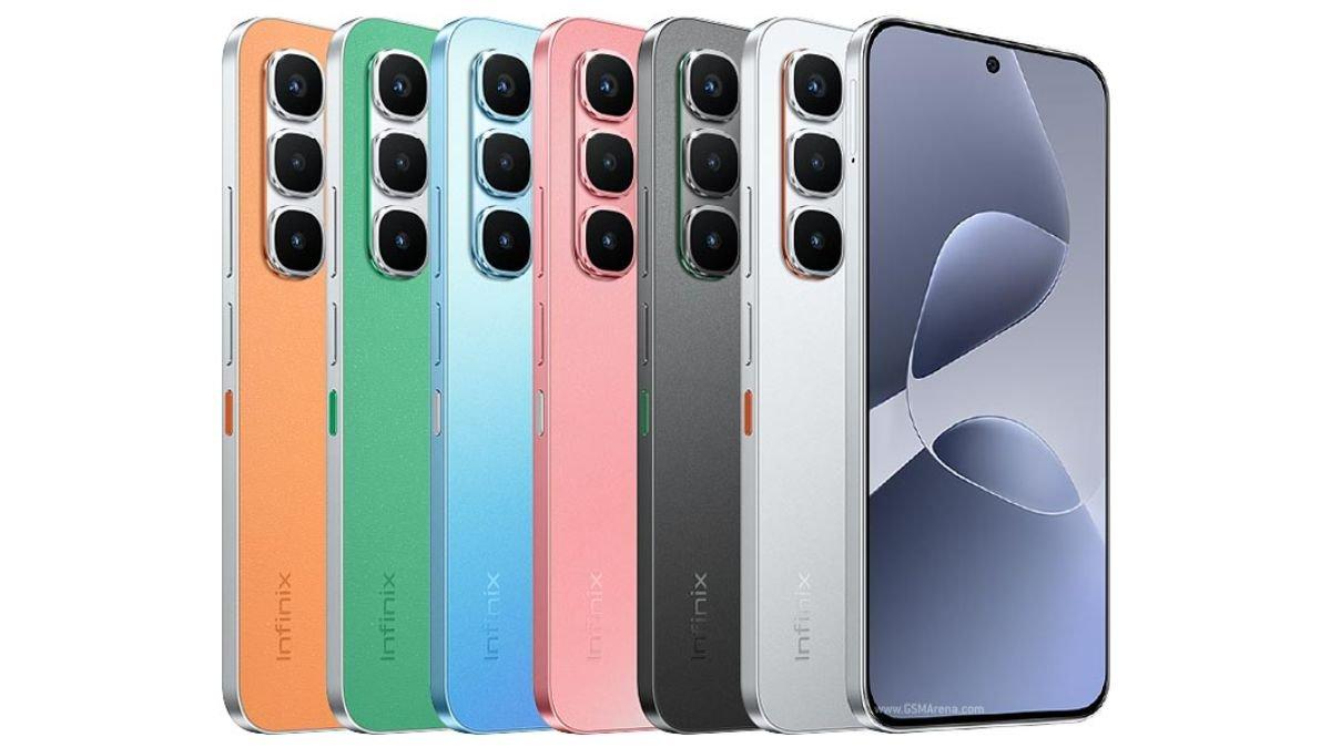Ilustrasi desain Infinix HOT 60 Pro