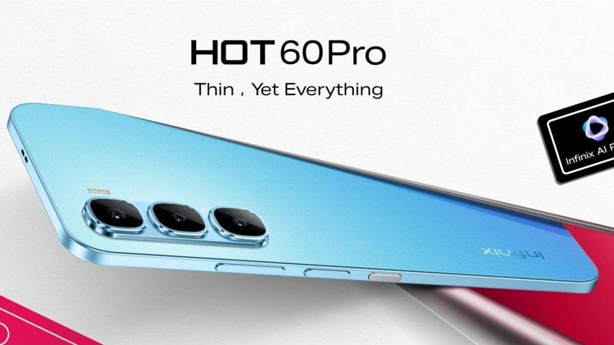 Ilustrasi Infinix HOT 60 Pro yang hadir dengan bodi ramping alias tipis